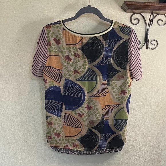 Scotch & Soda Maison Scotch Multi-Pattern T-shirt - Picture 3 of 9